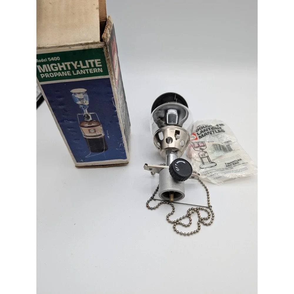Vintage Century Primus 5400 Mighty Lite Propane Lantern Camping Backpacking USA!